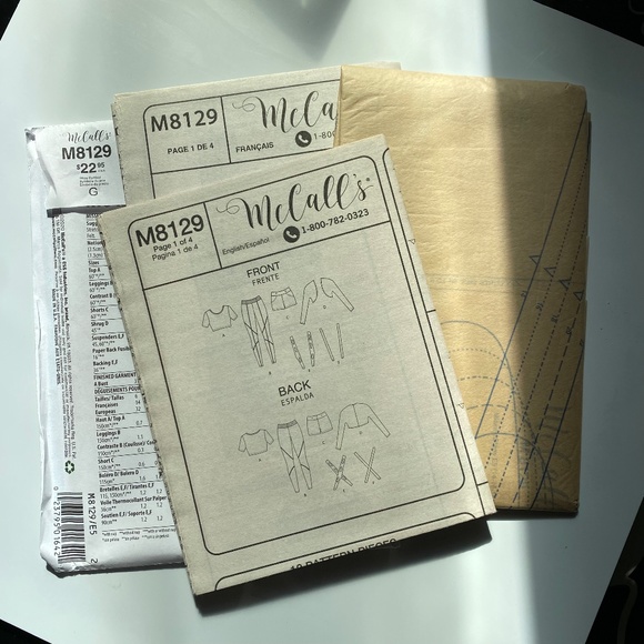 🦹🏻♀️ McCall’s Cosplay Costume Sewing Pattern 8129 A5 - Picture 3 of 7